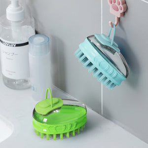 Transform Your Pet's Bath Time with Our Grooming Rub Cleaning Tool
