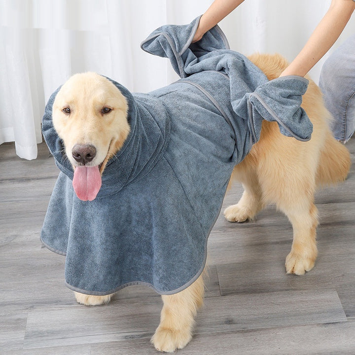 Quick Dry Absorbent Cotton Pet Bath Towel