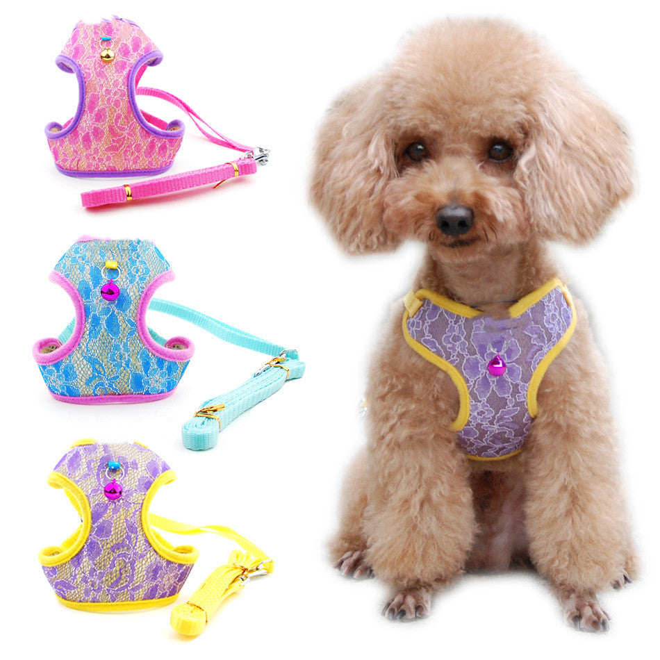 Undershirt Type Pet Chest Harness Leash