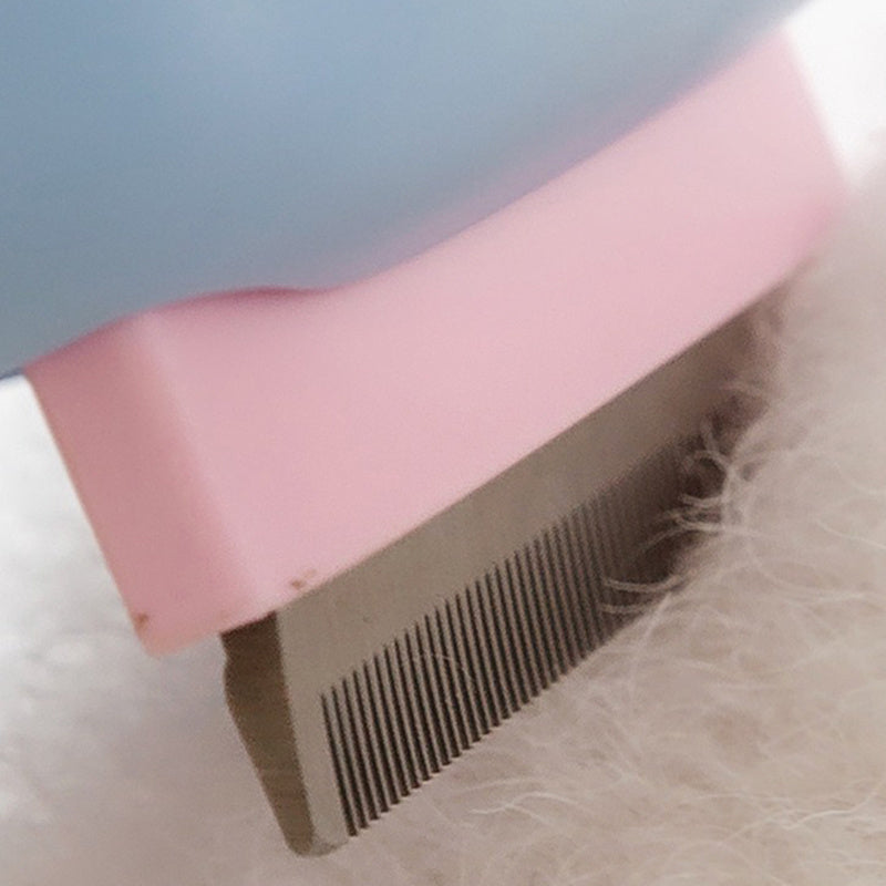 Pet Deshedding And Dematting Grooming Brush Tool