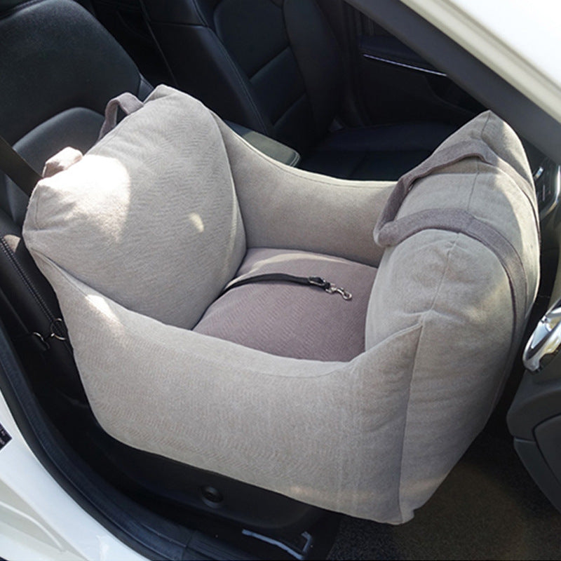 Pet Waterproof Portable Car Seat Carrier Basket Breathable Mesh