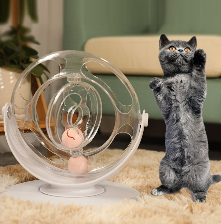 Rotating Educational Interactive Pet Turntable Toy