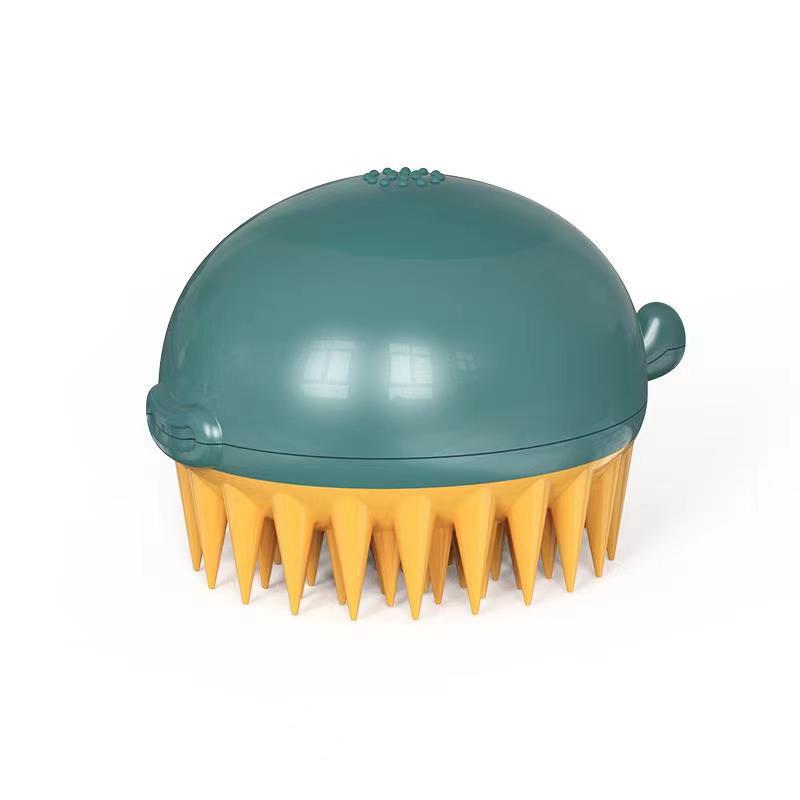 Refillable Pet Bath Puffer Brush Body Gel Cleaner