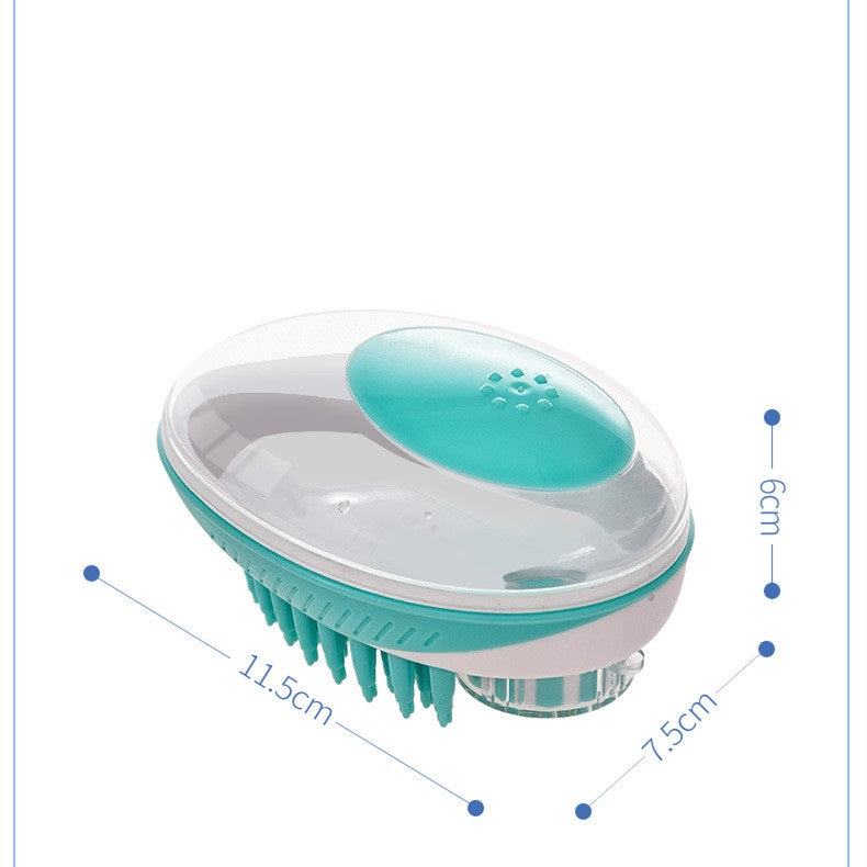 Pet Massage Bath Brush Hair Removal Grooming Tool
