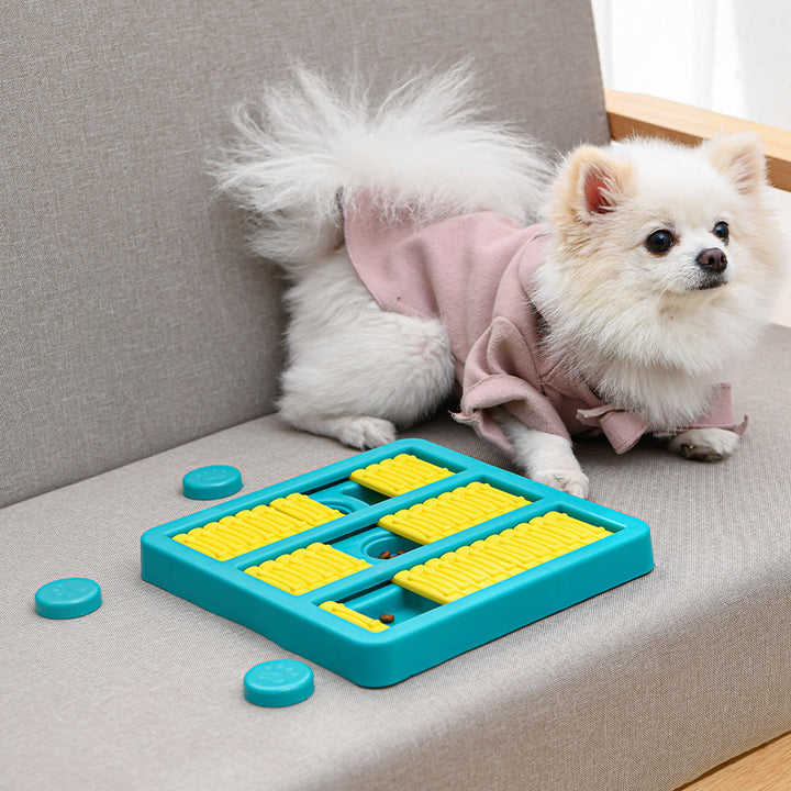 Rotating Interactive Educational Pet Slow Food Dispenser Toy
