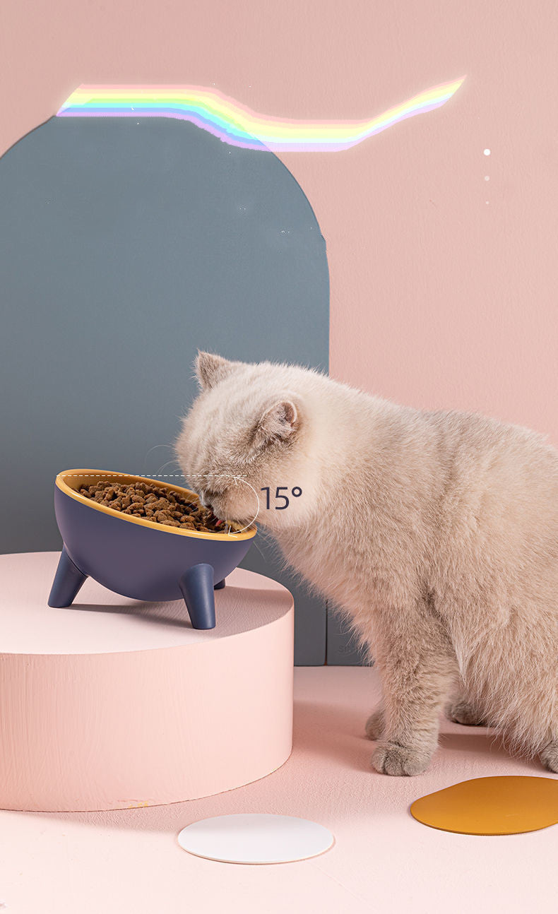 Nordic Style Pet Feeding Bowl Stand Set