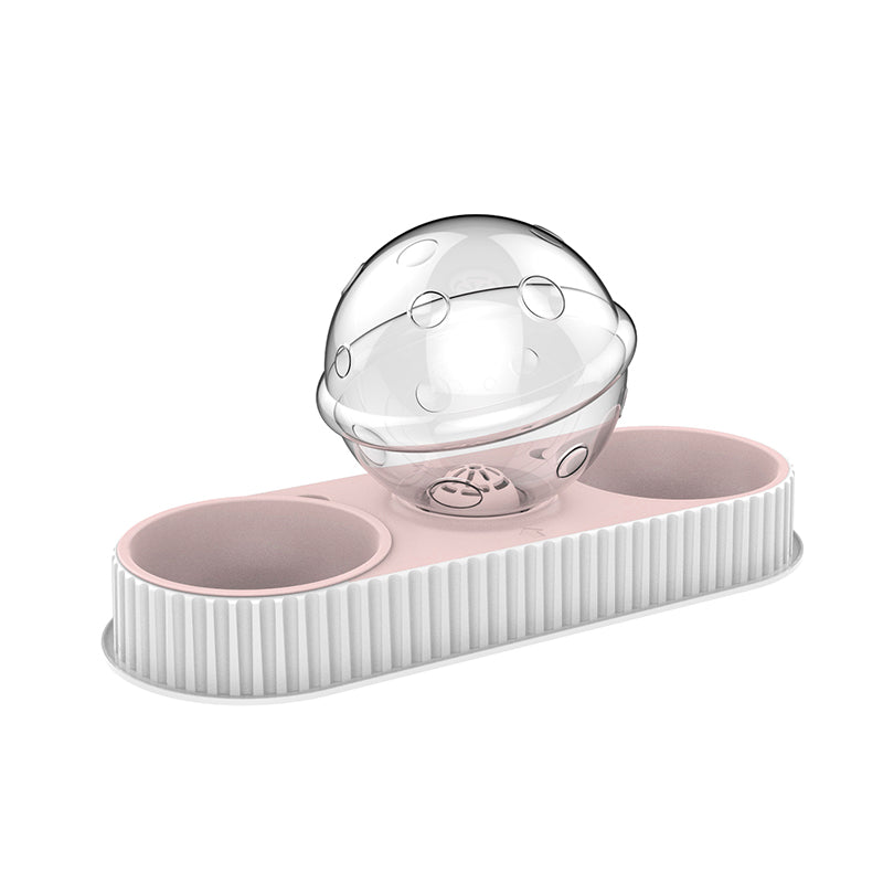 Automatic Pet Water And Food Feeding Bowl Dispenser