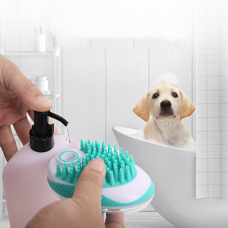 Pet Massage Bath Brush Hair Removal Grooming Tool
