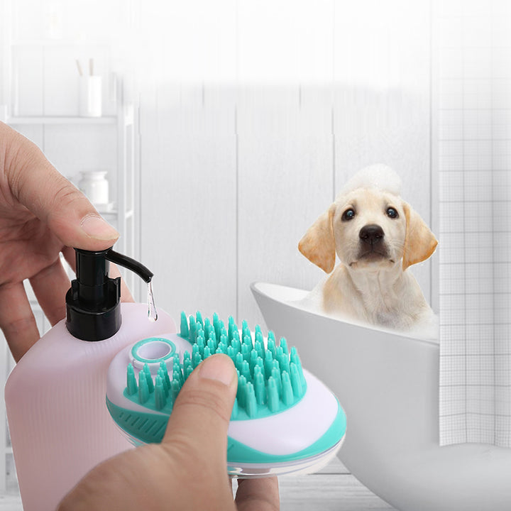 Pet Massage Bath Brush Hair Removal Grooming Tool