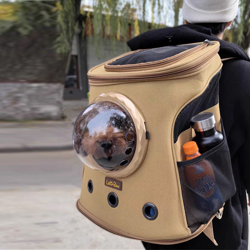 Pet Portable Medium Size Backpack Style Carrier Bag