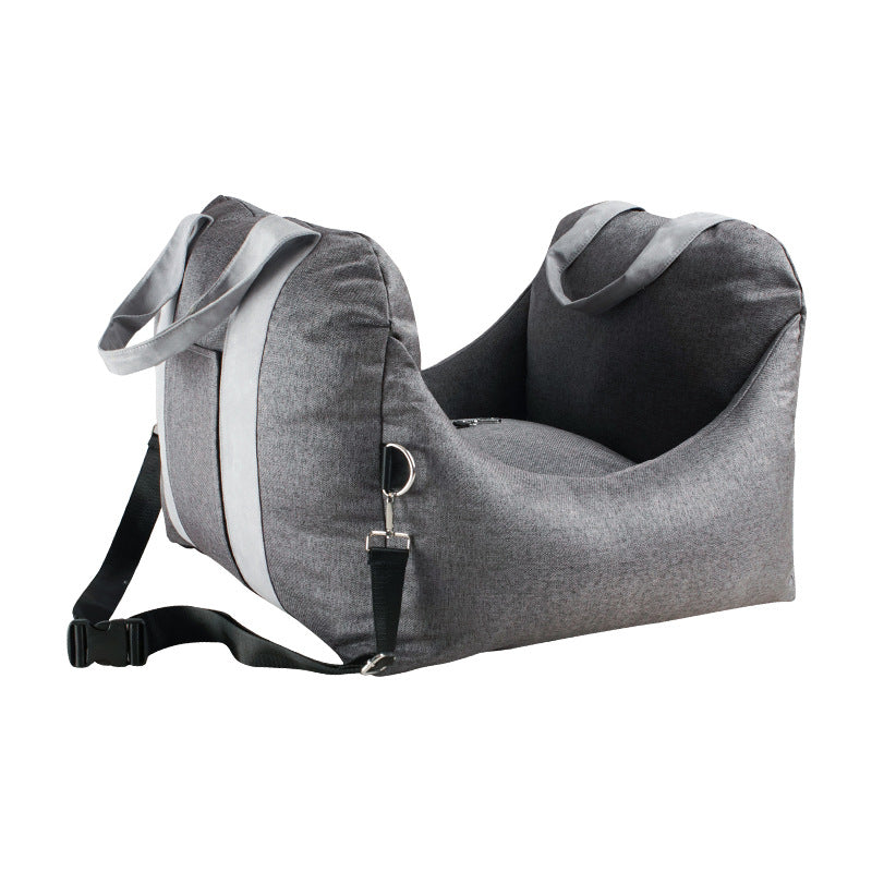 Pet Waterproof Portable Car Seat Carrier Basket Breathable Mesh