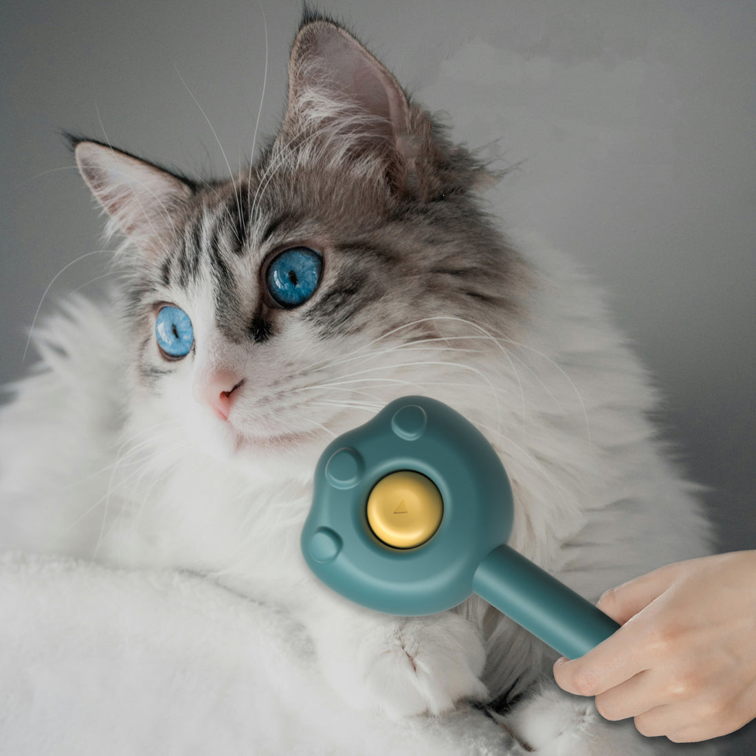 Pet Self Cleaning Grooming Comb Hair Remover Brush
