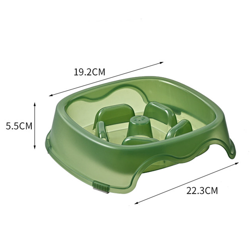 Anti-Choking Pet Slow Feeding Water Bowl Dispenser