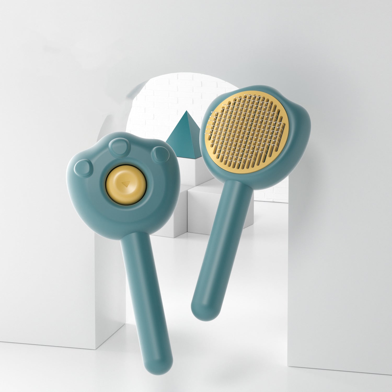 Pet Self Cleaning Grooming Comb Hair Remover Brush