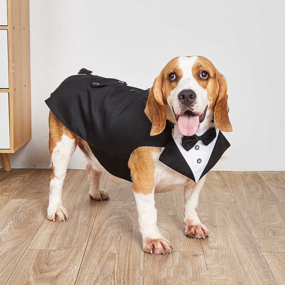 Swallowtail Formal Pet Wedding Suit Jacket