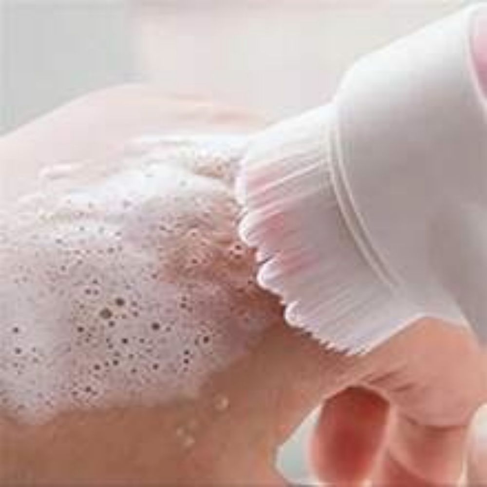 Pet Gentle Nylon Paw Brush Grooming And Massage Tool