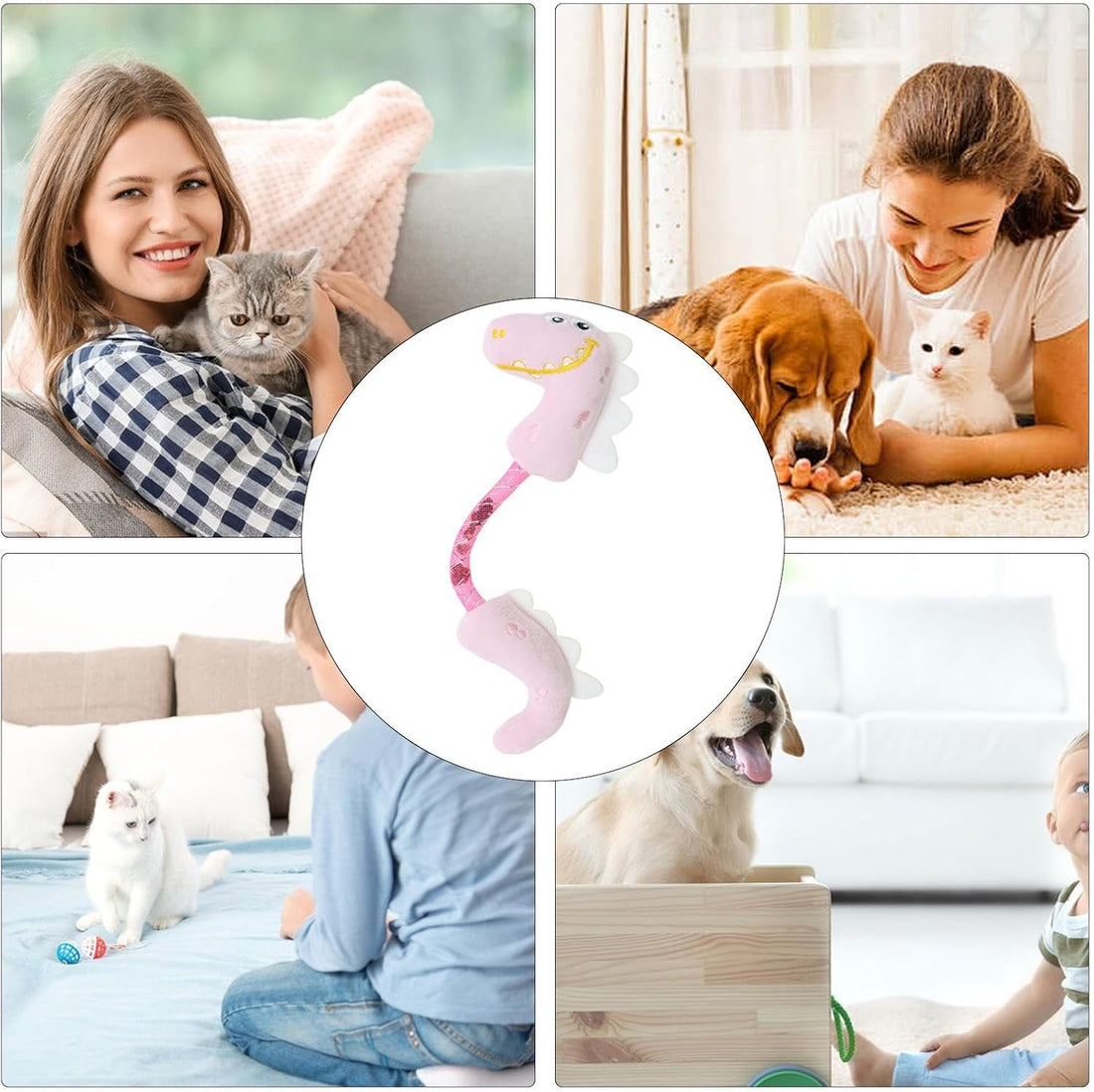 Pet Chew Rope Interactive Teeth Cleaning Toy
