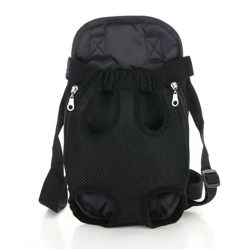 Pet Breathable Adjustable Front Carrier Backpack For Travel Hiking