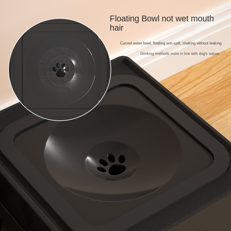 Adjustable Stainless Steel Pet Double Feeding Bowl Stand