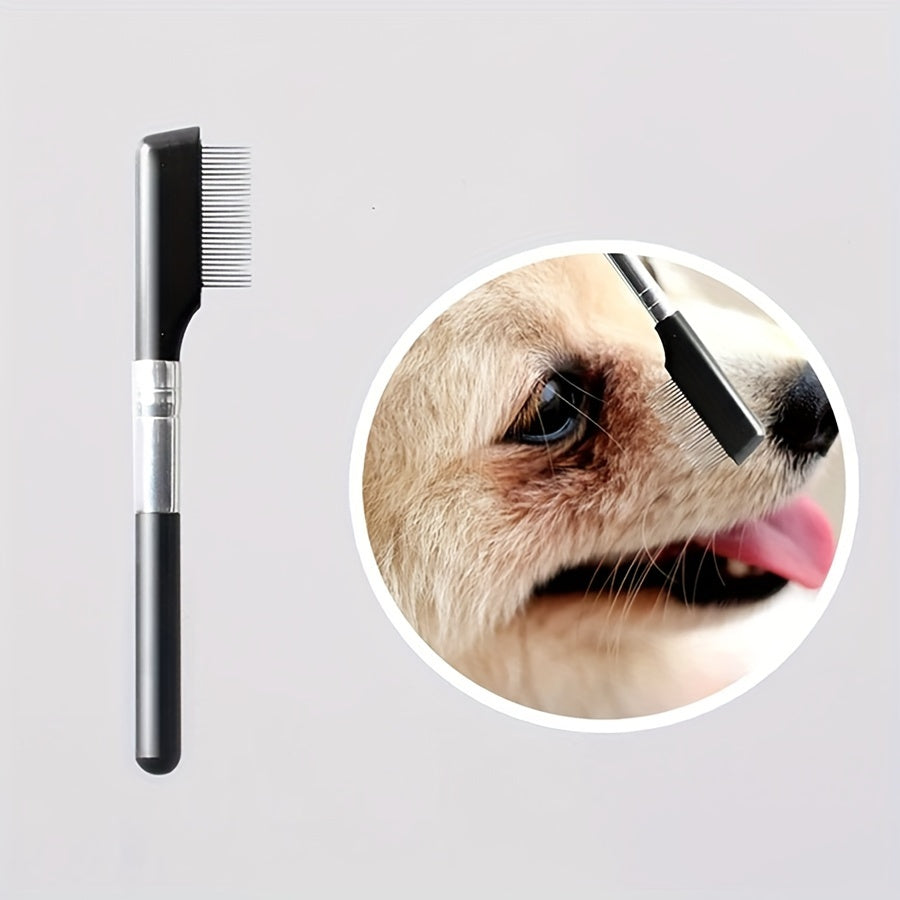 Pet Tear Stain Remover Grooming Brush With Comb