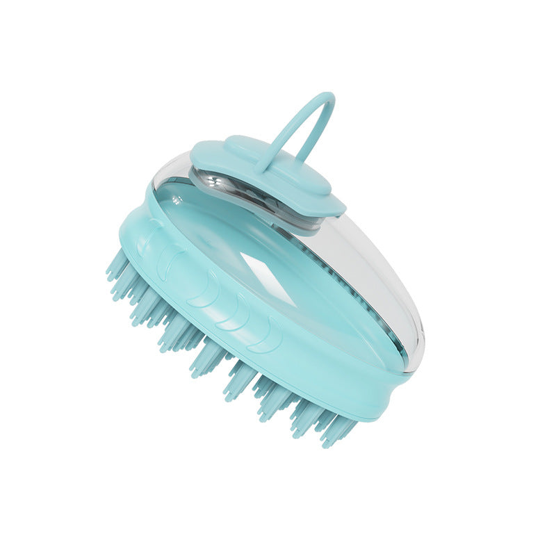 Pet Bath Massage Brush Grooming Rub Cleaning Tool