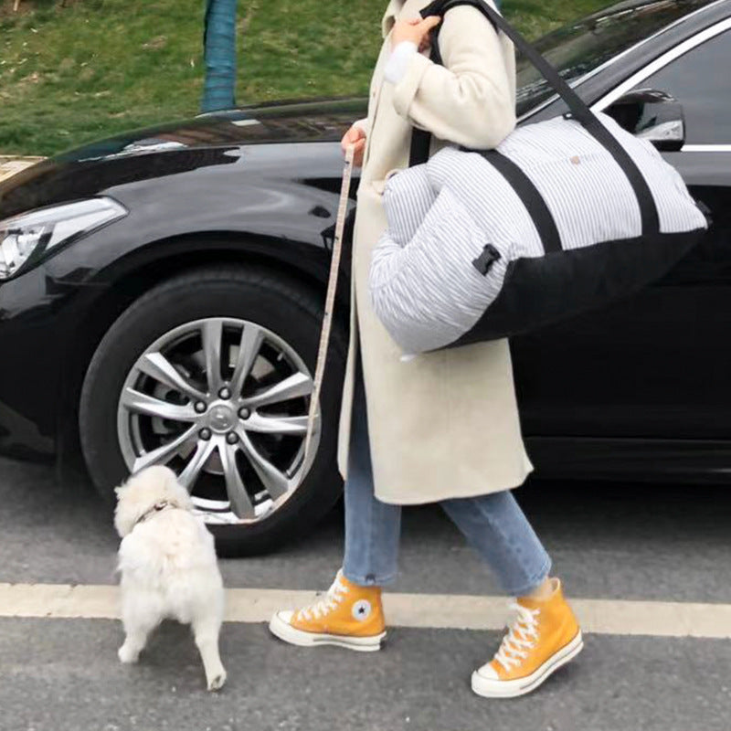Pet Safety Car Travel Carrier Bag