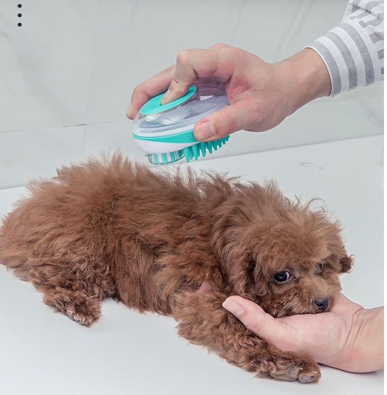 Pet Bath Massage Brush For Pets Grooming Tool