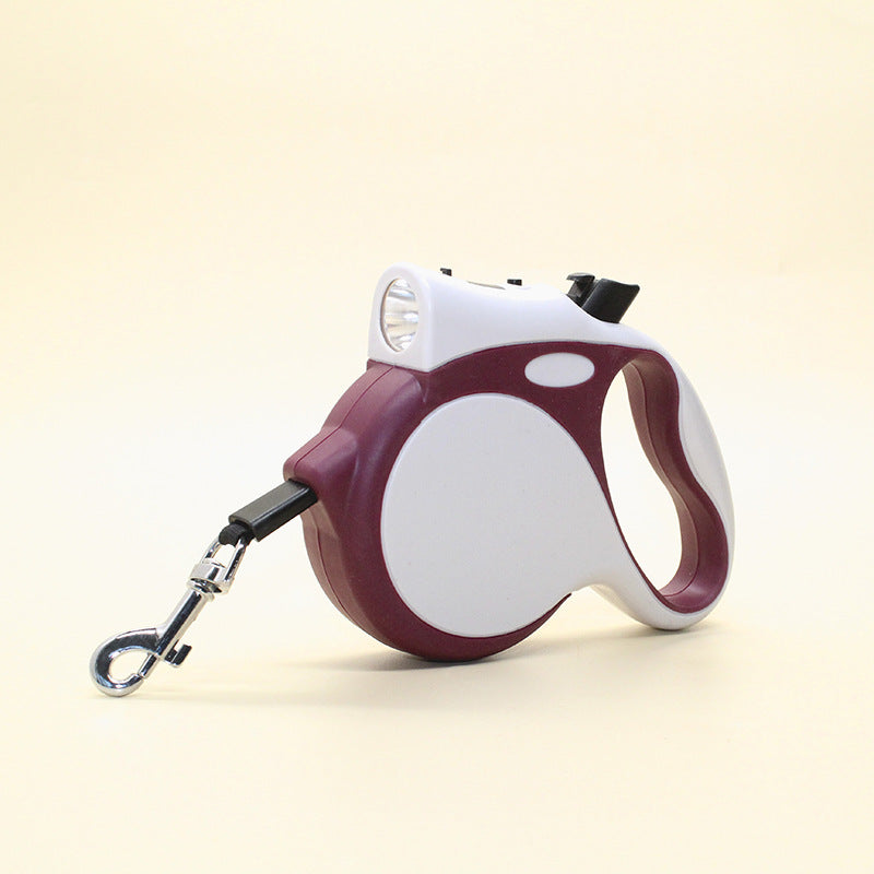 Retractable Lighted Pet Leash Rope