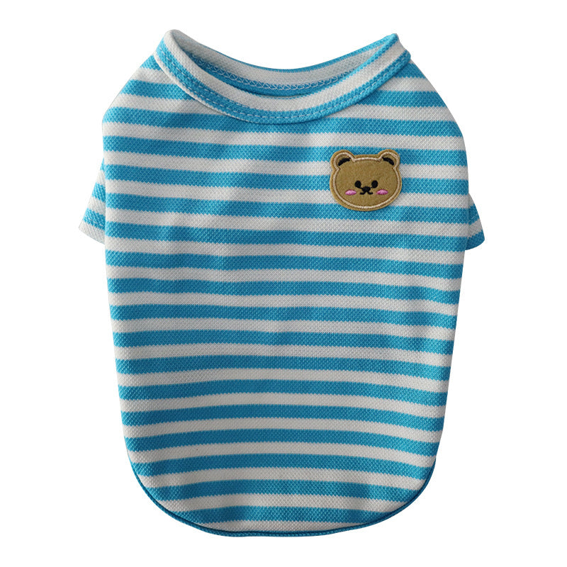 Summer Breathable Pet T Shirt Apparel