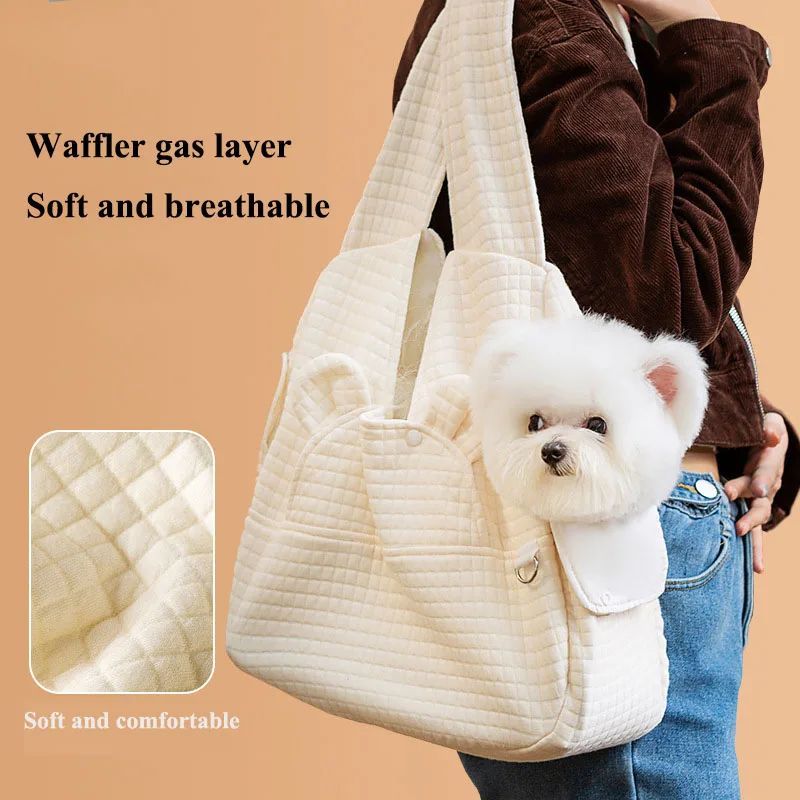 Pet Breathable Cross Design Comfort Backpack Carrier Bag