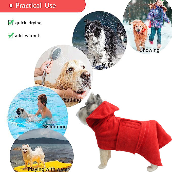Super Absorbent Quick Dry Pet Bath Fiber Towel