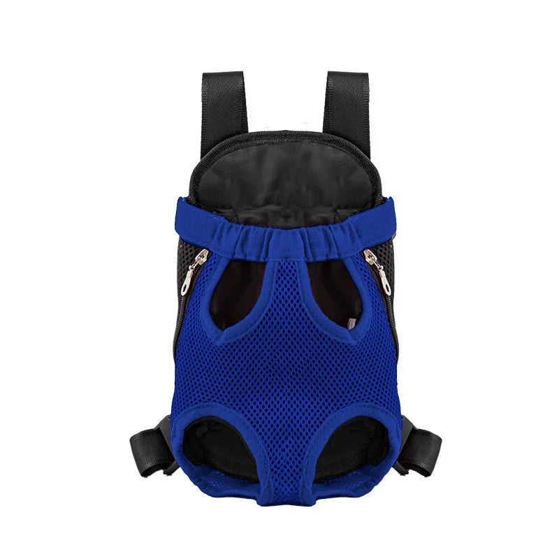 Pet Breathable Adjustable Front Carrier Backpack For Travel Hiking