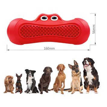 Vocal Rugby Natural Rubber Teething Bite Resistant Pet Chew Toy
