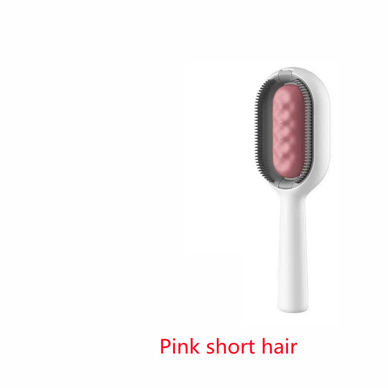Pet Dematting Grooming Comb Brush With Cleaning Tank