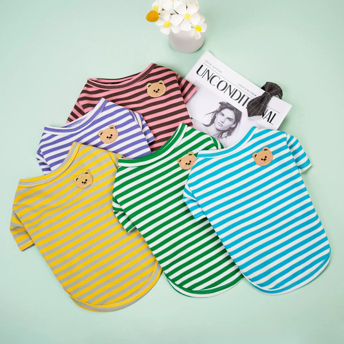 Summer Breathable Pet T Shirt Apparel