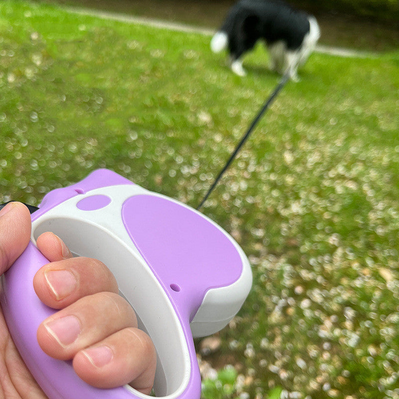 Retractable Lighted Pet Leash Rope