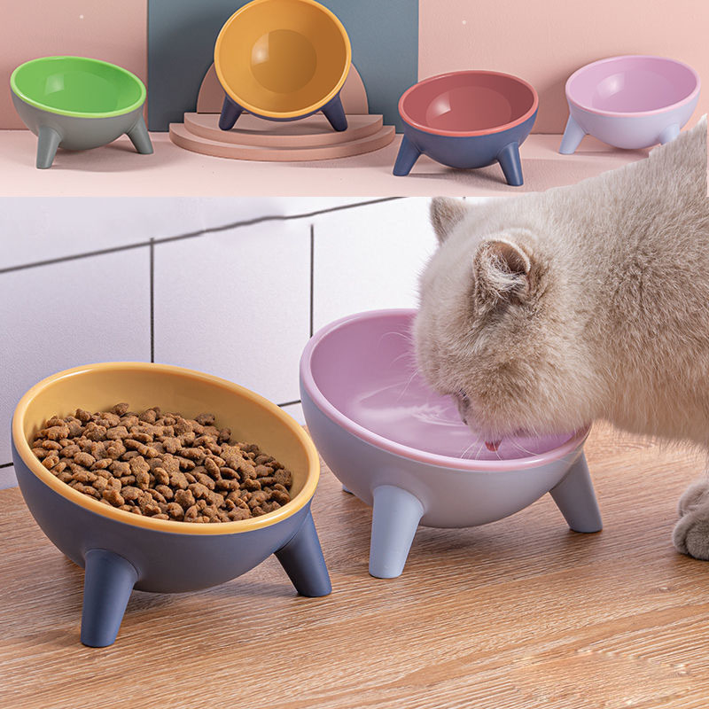 Nordic Style Pet Feeding Bowl Stand Set