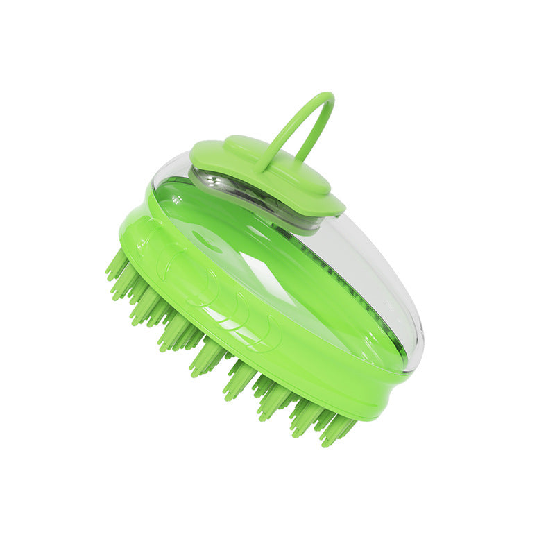 Pet Bath Massage Brush Grooming Rub Cleaning Tool