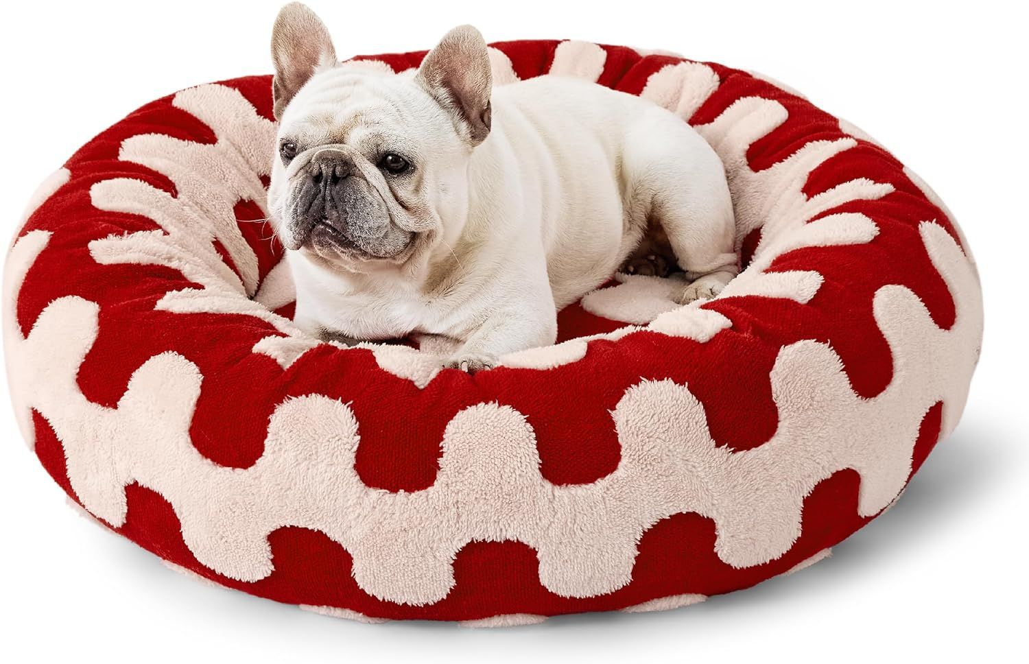 Round All Season Warm Pet Bed Cushion