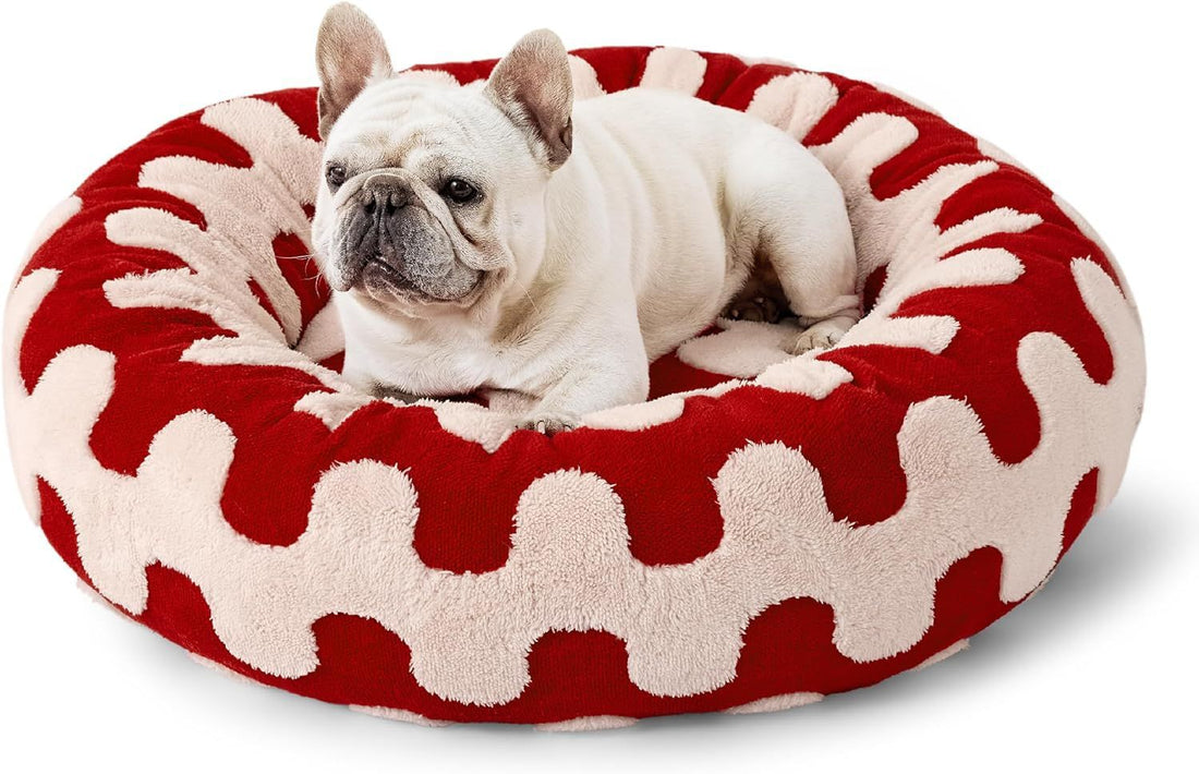 Round All Season Warm Pet Bed Cushion