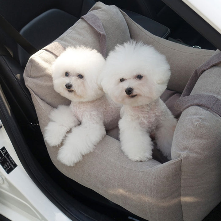 Pet Waterproof Portable Car Seat Carrier Basket Breathable Mesh