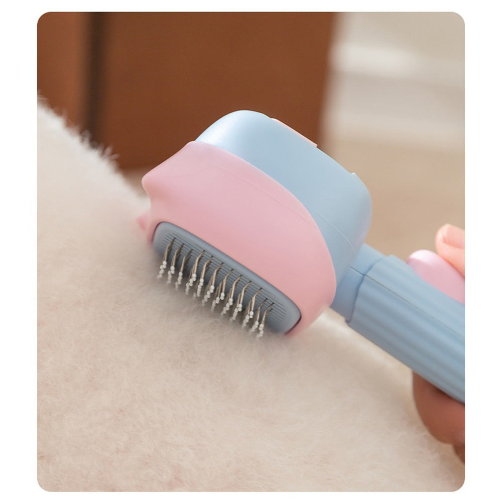 Pet Deshedding And Dematting Grooming Brush Tool
