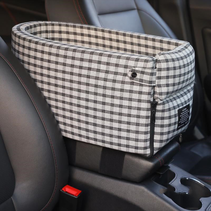 Pet Non-Slip Portable Car Seat Booster Carrier Bed