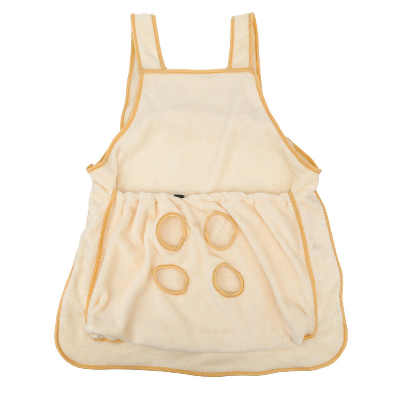 Pet Plush Hanging Chest Carrier Apron Travel Bag