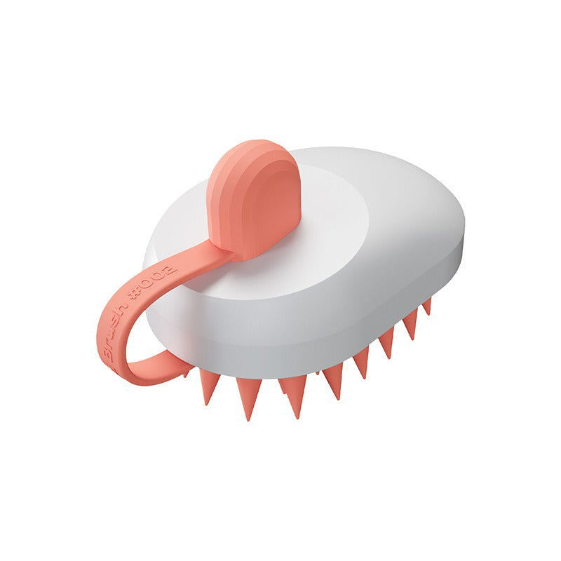 Soft Gel Pet Shampoo Massage Bath Brush Grooming Tool
