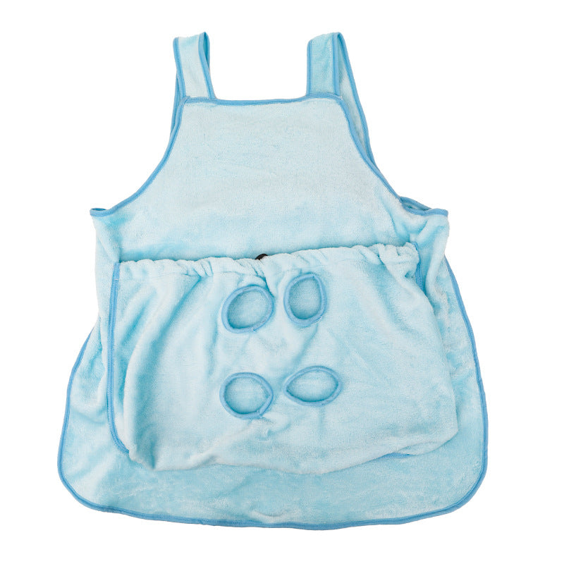 Pet Plush Hanging Chest Carrier Apron Travel Bag