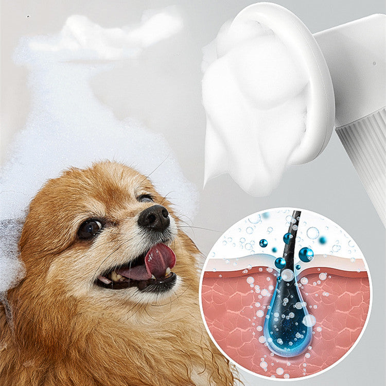 Pet Bubble Shower Gel Bath Cleaning Foam Tool