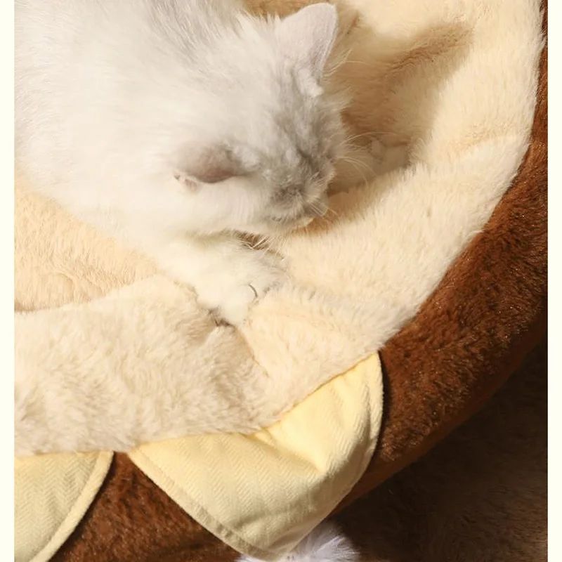 Round Warm Soft Pet Sofa Bed Cushion
