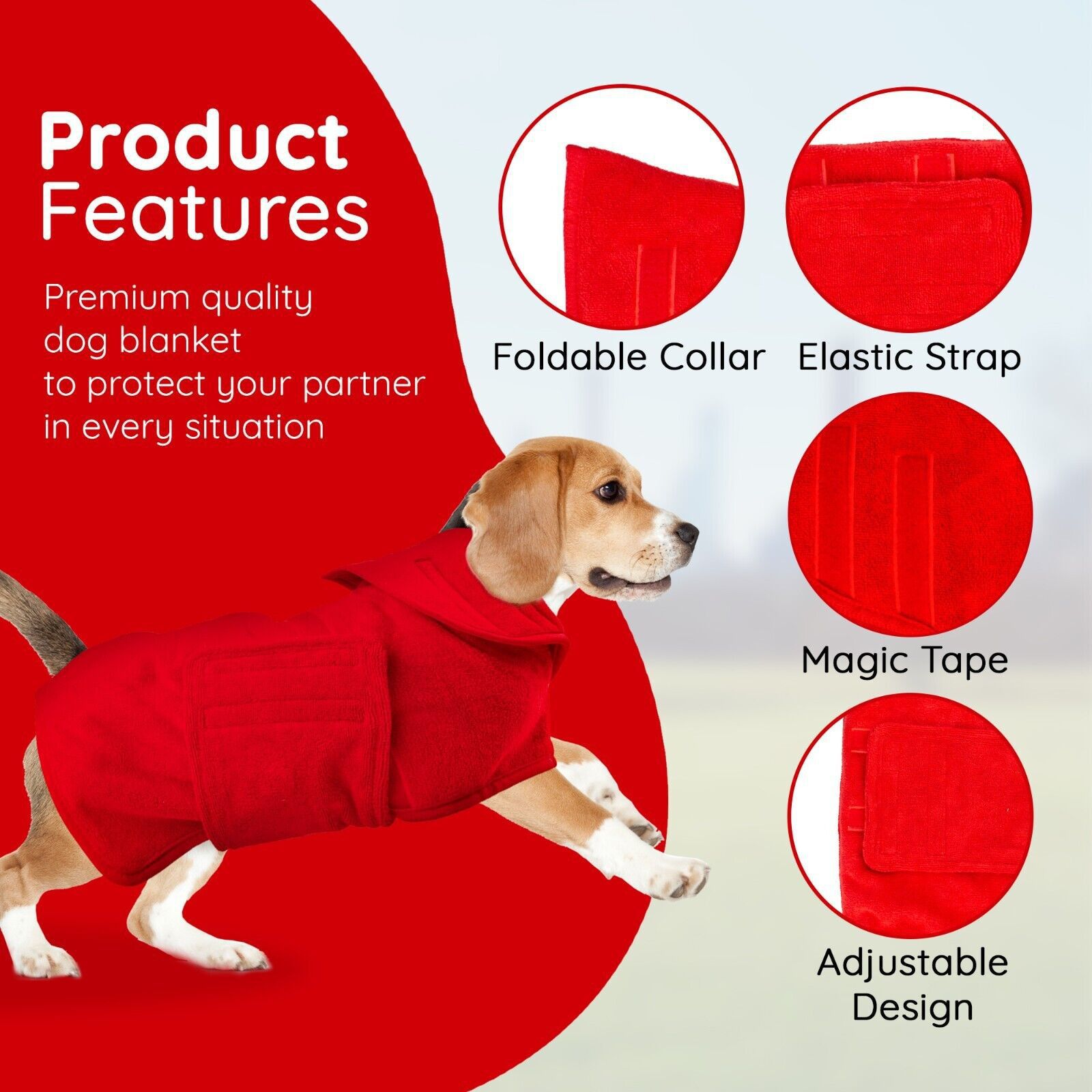 Super Absorbent Quick Dry Pet Bath Fiber Towel