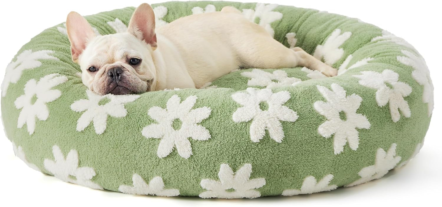 Round All Season Warm Pet Bed Cushion